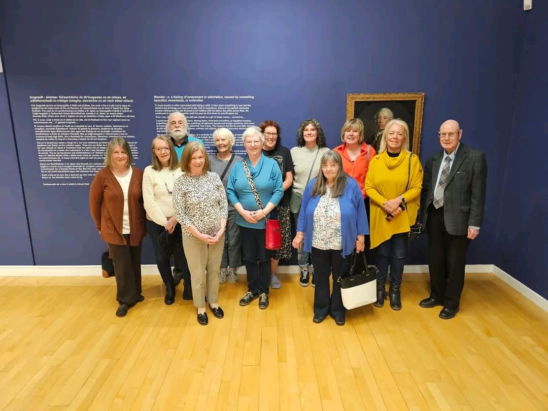 Suas members at the Watt Institute, Greenock